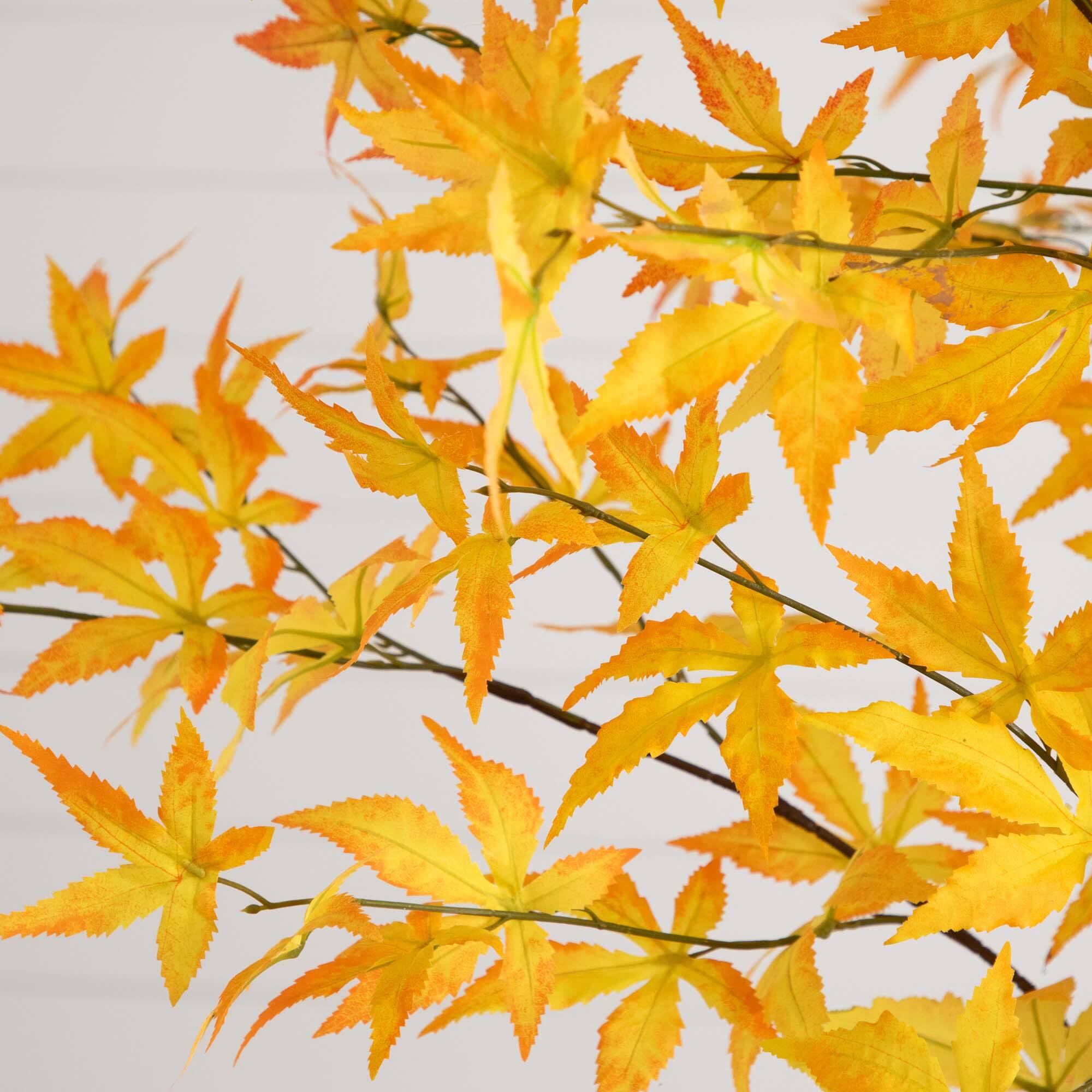 8ft. Potted Artificial Autumn Maple Tree